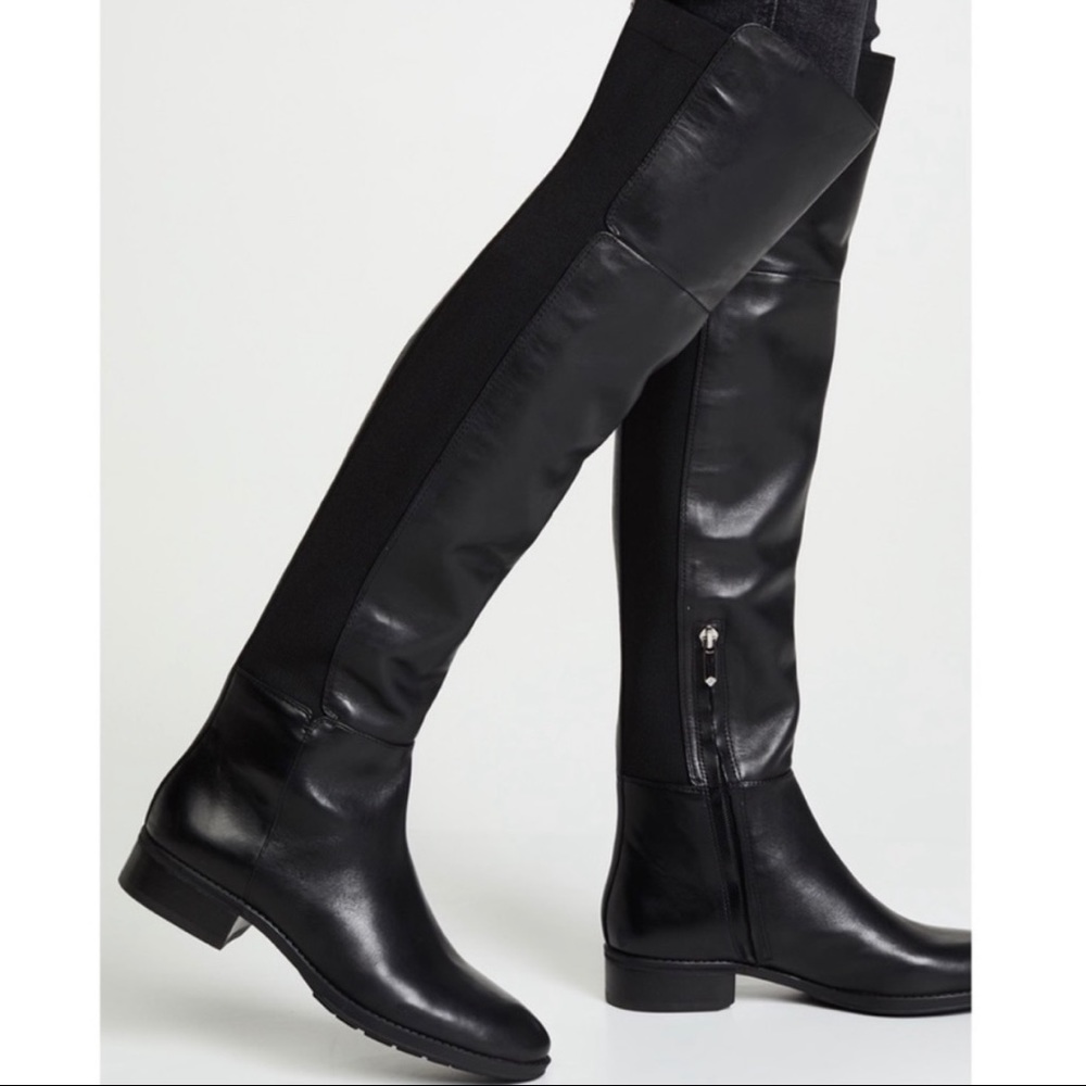 Sam Edelman "Pam" Over The Knee Leather Boots, 8M